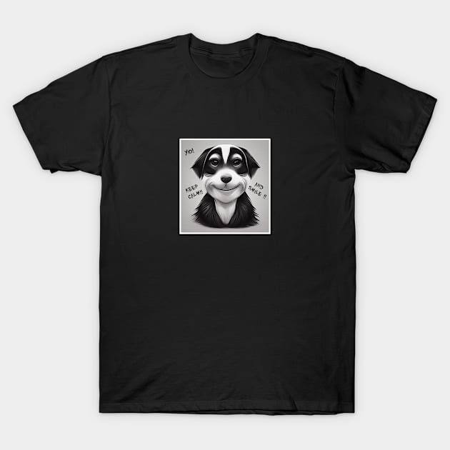 smile dog T-Shirt by ElArrogante